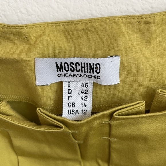 Moschino Cheap & chic acid green cocktail dress 12 - Picture 3 of 7